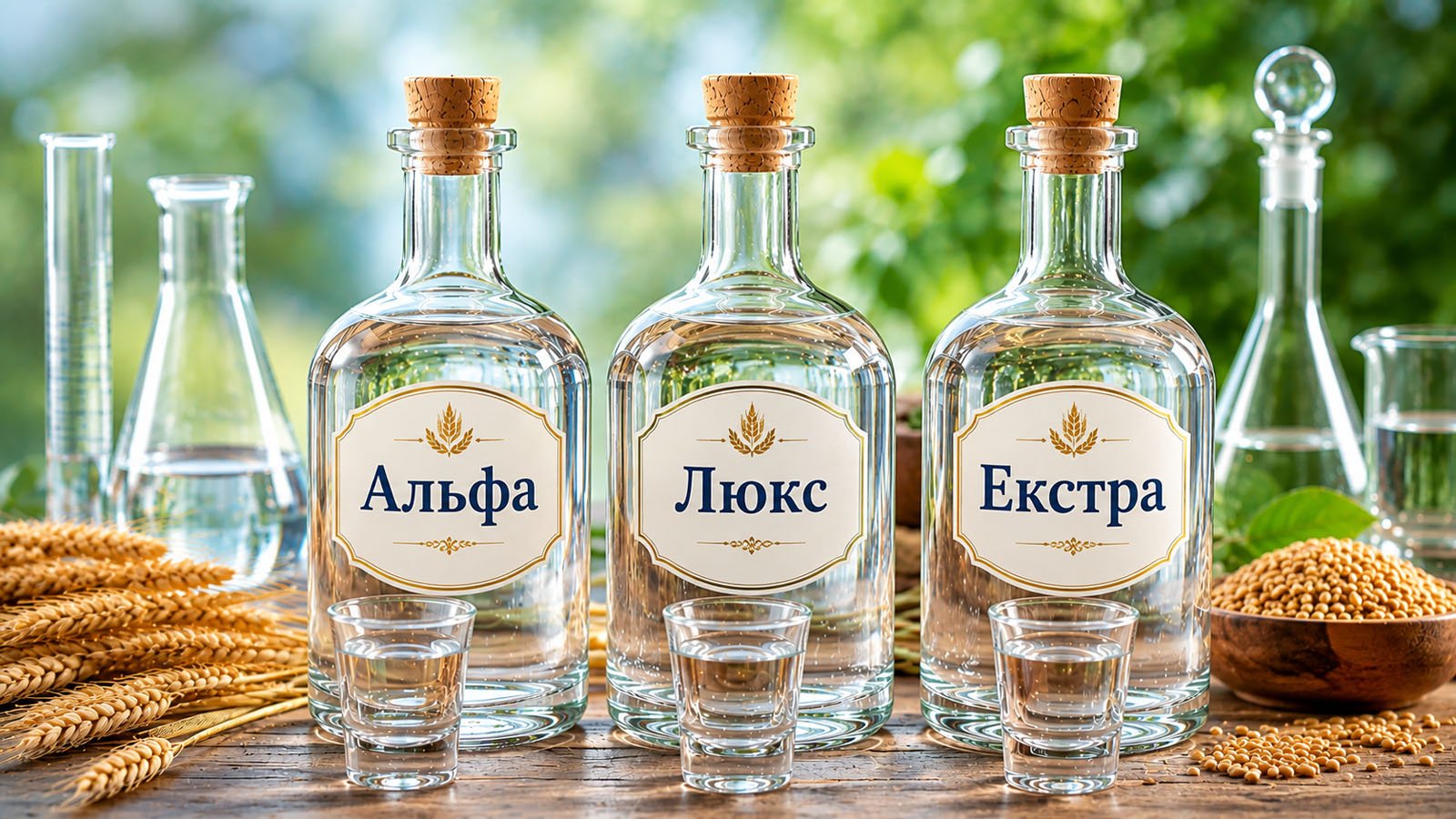 Чим спирт «Альфа» відрізняється від «Люкс» та «Екстра»