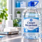 Спирт медицинский 5 литров в ПЭТ-таре